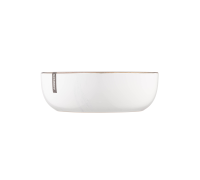 Набор суповых тарелок из каменной керамики Ardesto Marmo 19 см (6 шт.) White Marble