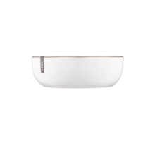 Набор суповых тарелок из каменной керамики Ardesto Marmo 19 см (6 шт.) White Marble