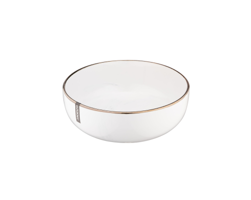 Набор суповых тарелок из каменной керамики Ardesto Marmo 19 см (6 шт.) White Marble