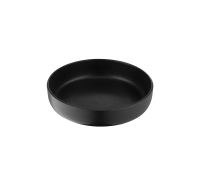 Тарелка суповая из каменной керамики Ardesto Trento 21.5 см Black