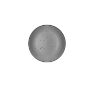 Тарелка десертная из каменной керамики Ardesto Bagheria Grey 19 см