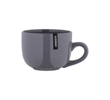 Комплект чашек из керамики ARDESTO Bagheria Grey 480 мл 6 шт