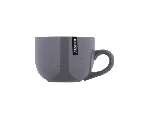 Комплект чашек из керамики ARDESTO Bagheria Grey 480 мл 6 шт