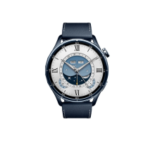 Смарт-часы Xiaomi Watch S5 46mm Синий с синим кожаным ремешком (BHR08ITGL)