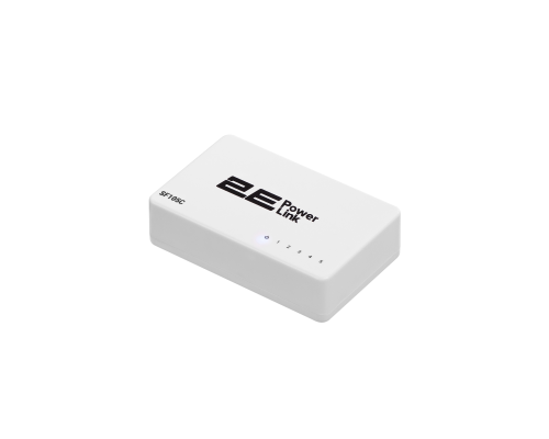 Неуправляемый коммутатор 2E PowerLink SF105C (5xFE, Пластик)