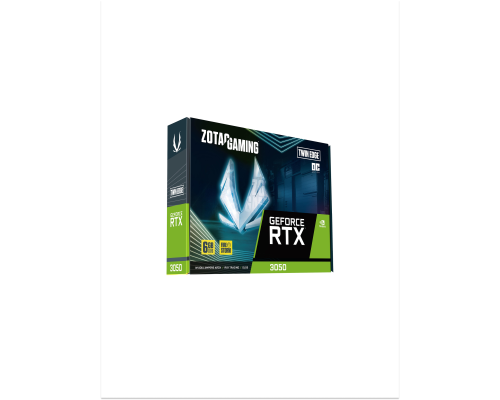 Видеокарта ZOTAC GeForce RTX 3050 6GB GDDR6 Twin Edge OC (ZT-A30510H-10L)