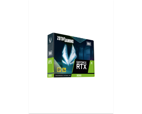 Видеокарта ZOTAC GeForce RTX 3050 6GB GDDR6 Solo (ZT-A30510G-10L)