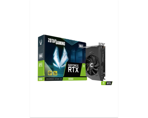 Видеокарта ZOTAC GeForce RTX 3050 6GB GDDR6 Solo (ZT-A30510G-10L)