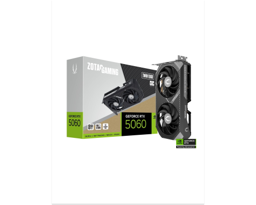 Видеокарта ZOTAC GeForce RTX 5060 8GB GDDR7 Twin Edge OC