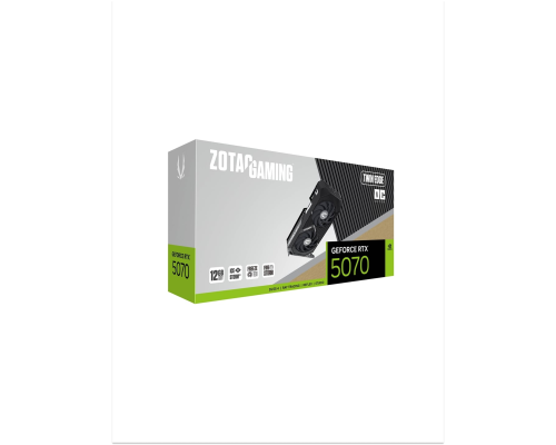 Видеокарта ZOTAC GeForce RTX 5070 12GB GDDR7 Twin Edge OC
