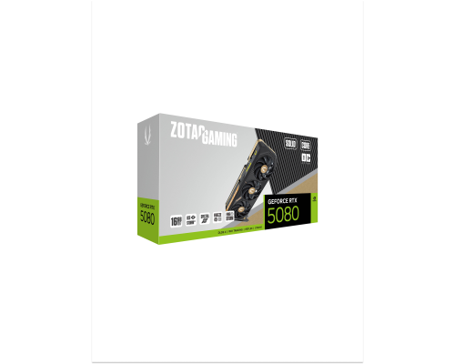 Видеокарта ZOTAC GeForce RTX 5080 16GB GDDR7 SOLID Core OC (ZT-B50800J2-10P)