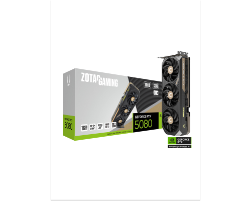 Видеокарта ZOTAC GeForce RTX 5080 16GB GDDR7 SOLID Core OC (ZT-B50800J2-10P)