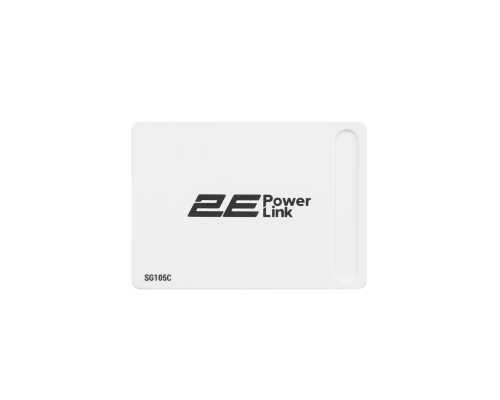 Неуправляемый коммутатор 2E PowerLink SG105C (5xGE, Пластик)