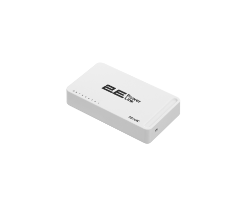 Неуправляемый коммутатор 2E PowerLink SG108C (8xGE, Пластик)