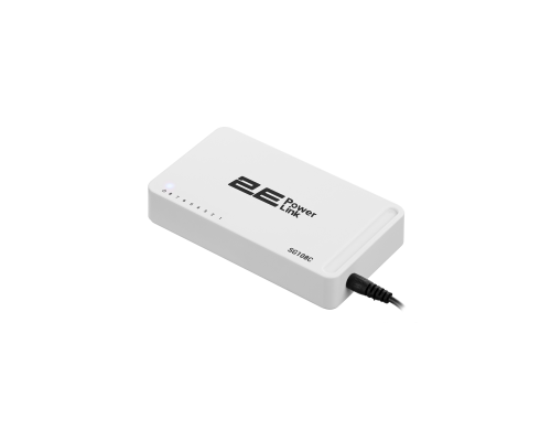 Неуправляемый коммутатор 2E PowerLink SG108C (8xGE, Пластик)