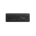 Клавиатура мембранная 2E KM1040 104key, USB-A, EN/UK, чёрный