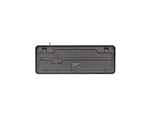 Клавиатура мембранная 2E KM1040 104key, USB-A, EN/UK, чёрный