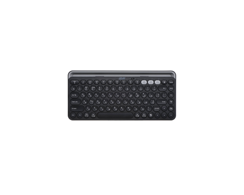 Клавиатура мембранная 2E KS250 84key, WL/BT, EN/UK/RU, чёрно-серый