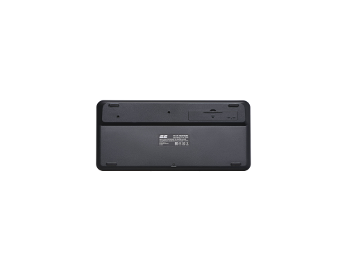 Клавиатура мембранная 2E KS250 84key, WL/BT, EN/UK/RU, чёрно-серый
