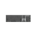 Клавиатура ножничная 2E KS270 105key, WL/BT, EN/UK/RU, серо-чёрный