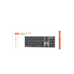 Клавиатура ножничная 2E KS270 105key, WL/BT, EN/UK/RU, серо-чёрный