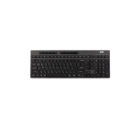 Клавиатура мембранная 2E KS280 120key, WL/BT, EN/UK/RU, silent, чёрно-серая