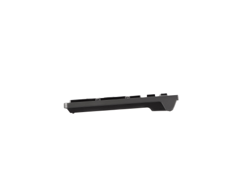 Клавиатура мембранная 2E KS280 120key, WL/BT, EN/UK/RU, silent, чёрно-серая