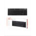 Клавиатура мембранная 2E KS280 120key, WL/BT, EN/UK/RU, silent, чёрно-серая