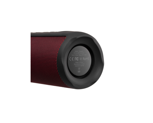 Портативная акустическая система 2E SoundXTube Plus 40Вт, ВТ 5.0, MP3, TWS, EQ, IPX6, Красный