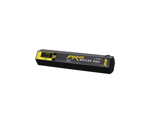 Игровой коврик 2E GAMING PRO Control XL сверхпрочный фактурный жаккард водонепроницаемый чёрный