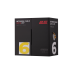 Кабель витая пара 2E CAT 6 U-UTP 305м AWG 23/1 LSZH-1 желтый