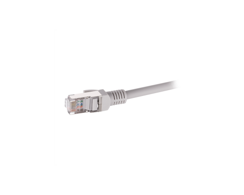 Патч-корд 2E САТ 5e FTP 2м 26AWG RJ45 Cu LSZH серый