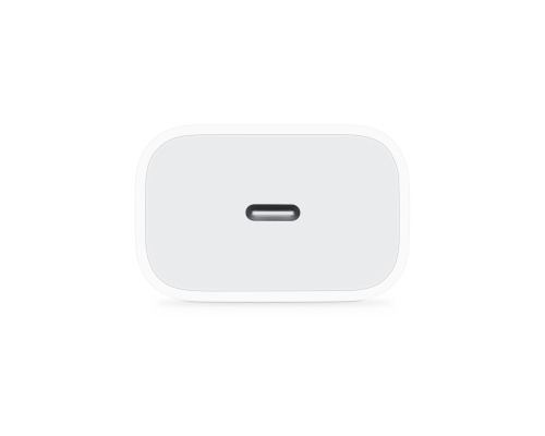 Адаптер питания Apple USB-C мощностью 20 Вт быстрая зарядка белый