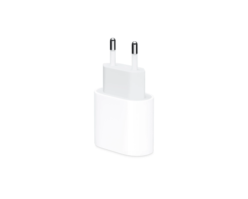 Адаптер питания Apple USB-C мощностью 20 Вт быстрая зарядка белый