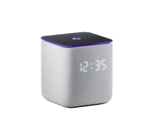 Умная колонка Яндекс Станция Миди с часами и Zigbee Серая YNDX-00054GRY