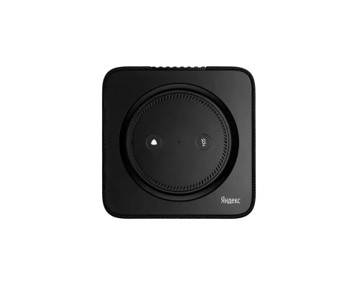 Умная колонка Яндекс Станция Макс с часами и Zigbee Чёрная YNDX-00053K
