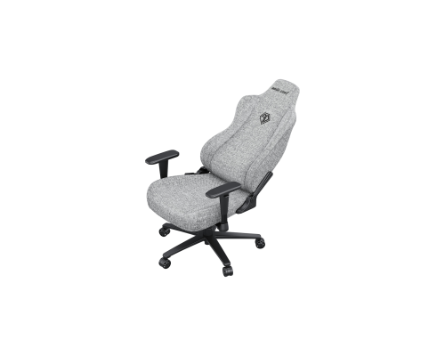 Игровое кресло AndaSeat Novis, Льняная ткань, 1D-подлокотники, Регулировка наклона, Серый, AD23-L-01-G-F