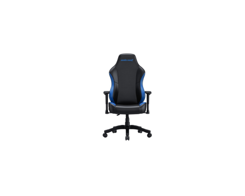 Игровое кресло AndaSeat Luna Size L, Экокожа DuraXtra + лен, 1D-подлокотники, Черно-голубой, AD18-48-BS-PV
