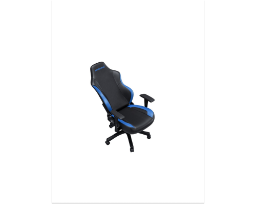Игровое кресло AndaSeat Luna Size L, Экокожа DuraXtra + лен, 1D-подлокотники, Черно-голубой, AD18-48-BS-PV