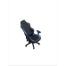 Игровое кресло AndaSeat Luna Size L, Экокожа DuraXtra + лен, 1D-подлокотники, Черно-голубой, AD18-48-BS-PV