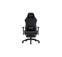 Игровое кресло AndaSeat Luna Pro L, Льняная ткань, 1D-подлокотники, Выдвижная подставка для ног, Темно-серый, AD18T-44-GB-F