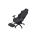Игровое кресло AndaSeat Luna Pro L, Льняная ткань, 1D-подлокотники, Выдвижная подставка для ног, Темно-серый, AD18T-44-GB-F