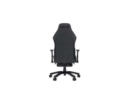 Игровое кресло AndaSeat Luna Pro L, Льняная ткань, 1D-подлокотники, Выдвижная подставка для ног, Темно-серый, AD18T-44-GB-F