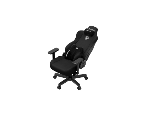Игровое кресло AndaSeat Kaiser 3E Size L, Льняная ткань, 4D-подлокотники, Черный, AD12YNDC-L-37-B-CF-B01