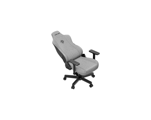 Игровое кресло AndaSeat Kaiser 3E XL, Льняная ткань, 4D-подлокотники, Серый, AD12YNDC-XL-37-G-CF-G