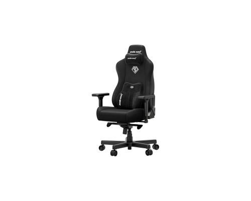 Игровое кресло AndaSeat Kaiser 3E XL, Льняная ткань, 4D-подлокотники, Черный, AD12YNDC-XL-37-B-CF-B01