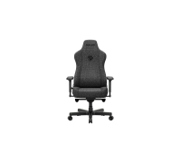 Игровое кресло AndaSeat Kaiser 3E XL, Льняная ткань, 4D-подлокотники, Темно-серый, AD12YNDC-XL-37-GB-CF-G