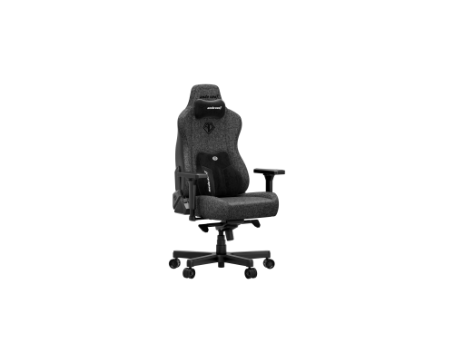Игровое кресло AndaSeat Kaiser 3E XL, Льняная ткань, 4D-подлокотники, Темно-серый, AD12YNDC-XL-37-GB-CF-G