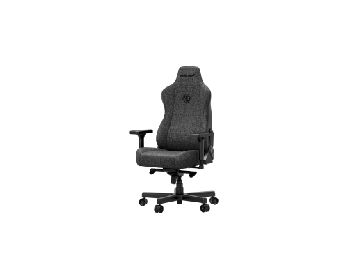 Игровое кресло AndaSeat Kaiser 3E XL, Льняная ткань, 4D-подлокотники, Темно-серый, AD12YNDC-XL-37-GB-CF-G