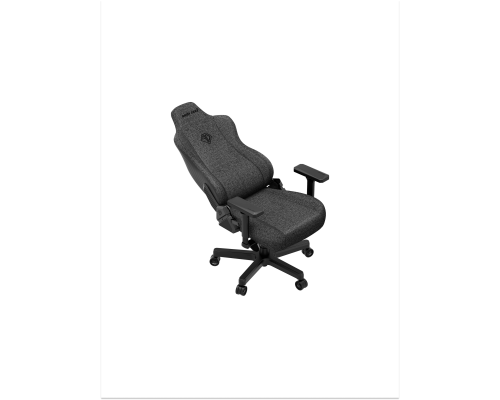Игровое кресло AndaSeat Kaiser 3E XL, Льняная ткань, 4D-подлокотники, Темно-серый, AD12YNDC-XL-37-GB-CF-G